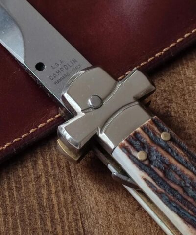 Alternative view of Aga Campolin Maltese 28 Cm Geyik Boynuz Sap İtalyan Stiletto