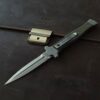 Aga Campolin Zero Plus Black 23 Cm Mandallı İtalyan Stiletto