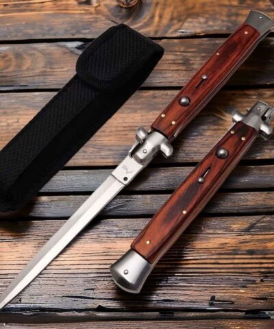 Akc Ahşap Kabze 33 Cm İtalyan Stiletto