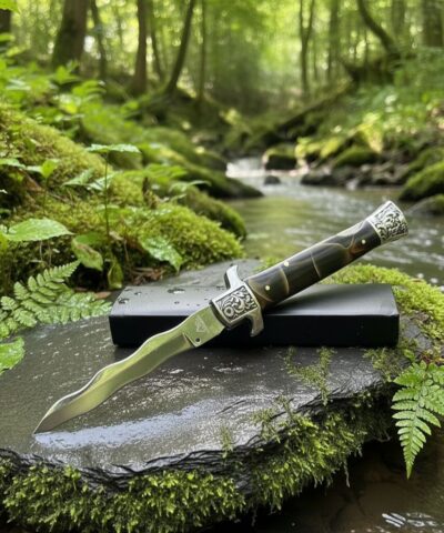 Alternative view of Akc Criss Pocket Knife Sedef Kabze Manuel Kamp Çakısı