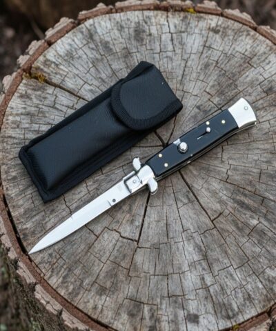 Akc Siyah Sedef 24 Cm İtalyan Stiletto