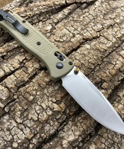 Alternative view of Benchmade Bugout Survival 530V Haki Kamp Çakısı