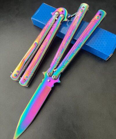 Benchmade Gökkuşağı Dal Desenli Kelebek