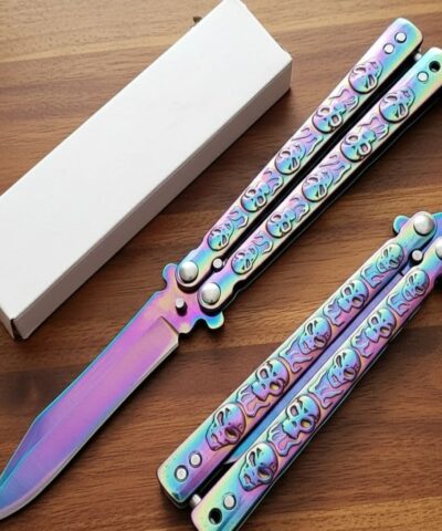 Benchmade Gökkuşağı Kuru Kafa Kelebek