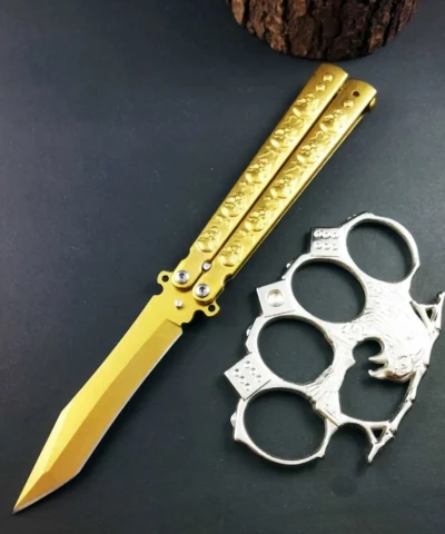 Benchmade Gold Kuru Kafa Punch Hediyeli Kelebek