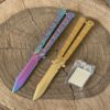 Benchmade Delik Desenli Black Kelebek Kamp Çakısı