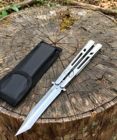 Benchmade Kalpli K-9 Perçinli Kelebek Çakı
