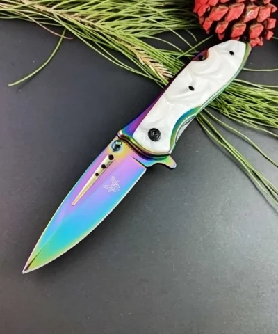 Benchmade Sedef Gökkuşağı Çakı