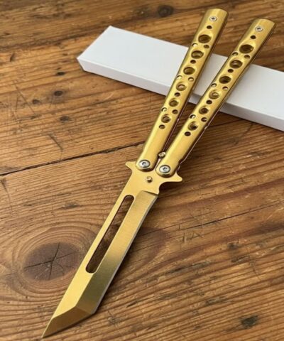 Benchmade Tanto Gold Kelebek Çakı