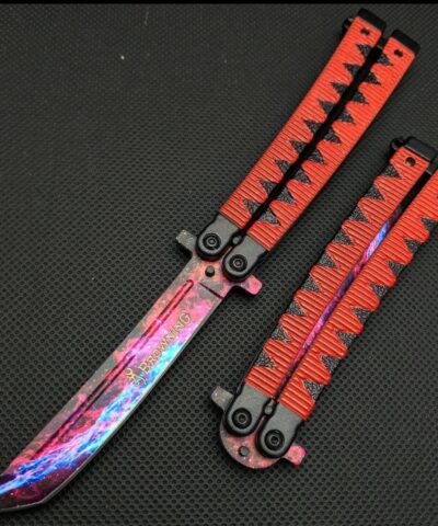 Benchmade Tanto Samuray Uzay Desenli Kelebek