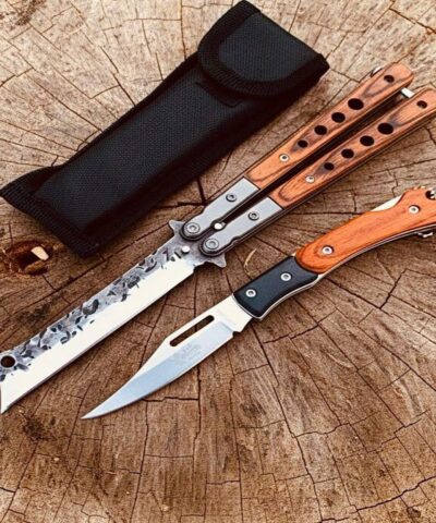 Benchmade Tanto ve Mini Çakı Kelebek Seti
