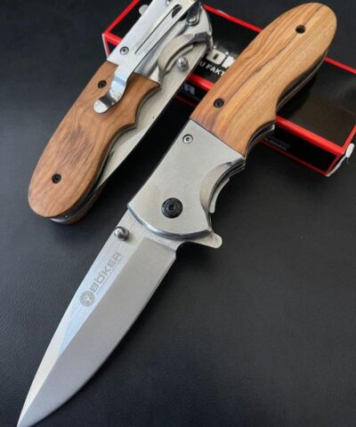 Böker Ahsap Kabze Kamp Çakısı