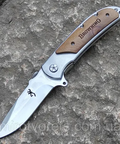 Alternative view of Browning 338 Ahşap Kabze Survival Kamp Çakısı