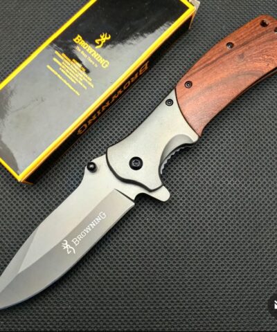 Browning A342 Ahşap Kabze Kamp Çakısı