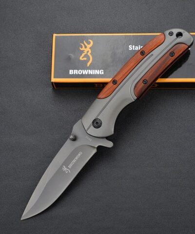 Browning Ahşap Kabze Kamp Çakısı