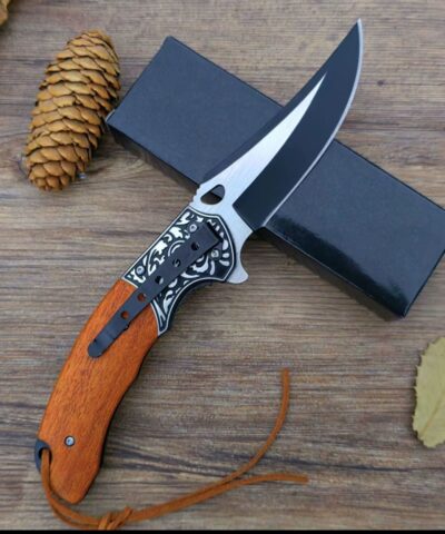 Alternative view of Browning Ahşap Kabze Otomatik Kamp Çakısı