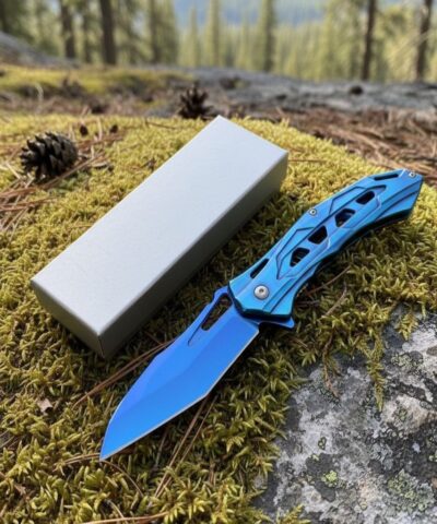 Browning Blue Pasific Pocket Knife Otomatik Kamp Çakısı