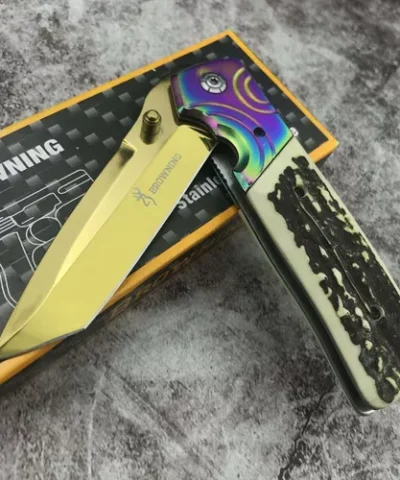 Alternative view of Browning DA92 Boynuz Sap Kamp Çakısı