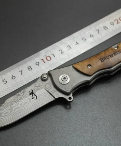 Browning Damascus Kamp Çakısı