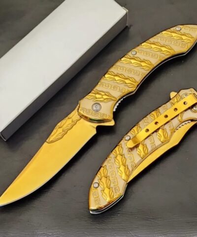 Browning Desenli Gold Kamp Çakısı