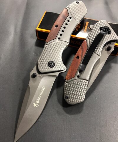 Browning F81 Çelik Desenli Kamp Çakısı