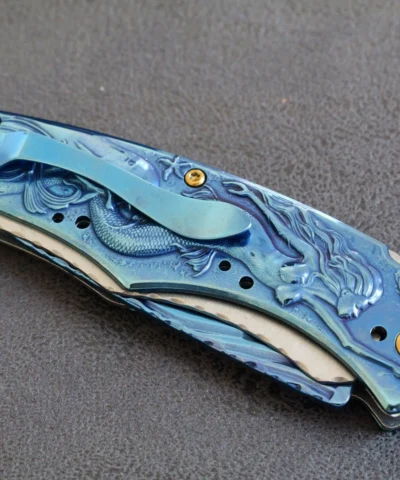 Alternative view of Browning EXT-2010-C Deniz Kızı İşlemeli Kabze Otomatik Kamp Çakısı