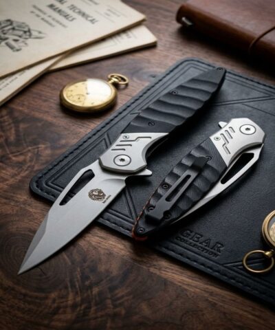 Browning G10 Saplı Taktik Katlanır Bıçak – D2 Çelik Spear Point Namlu
