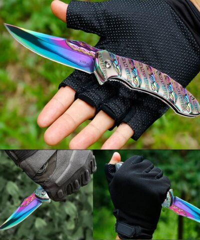 Alternative view of Browning Gökkuşağı Desenli Kamp Çakısı