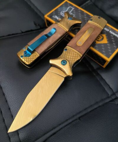 Browning Gold Desenli Kamp Çakısı