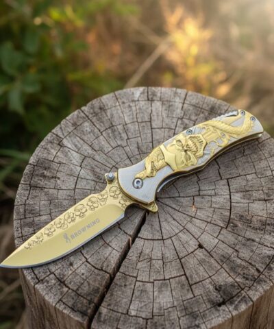 Browning Gold Kuru Kafa Kamp Çakısı