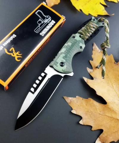 Browning Kamulaj İpli Kamp Çakısı