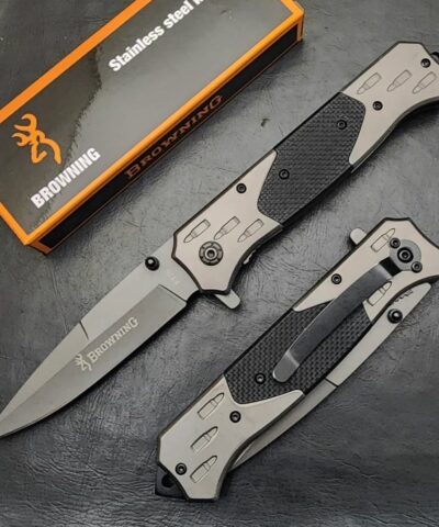 Browning Mermi Desenli Kamp Çakısı