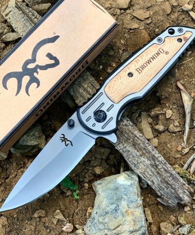 Browning X38 Survival Ahşap Kabze Kamp Çakısı