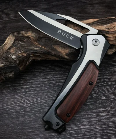 Alternative view of Buck Ahşap Kabze Kamp Çakısı