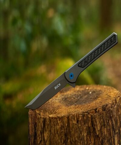 Buck FY-19T Titanyum Damalı Tanto Kamp Çakısı