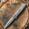 Browning 2955BL Mavi Kuru Kafa Desenli Kamp Çakısı