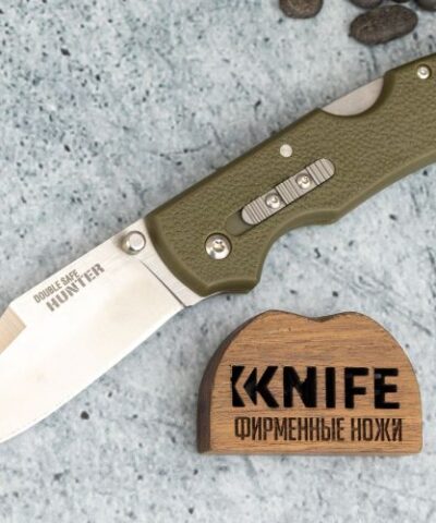 Cold Steel 23JC Haki Double Safe Hunter Kamp Çakısı