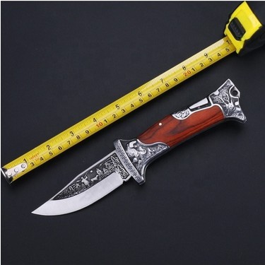 Columbia Company A3188-A Geyik İşlemeli Baba Avcı Bıçağı