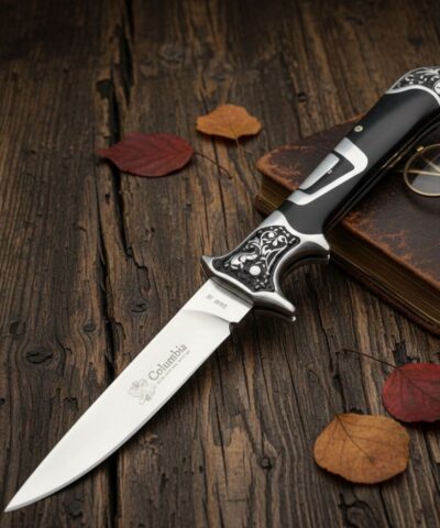 Columbia Company A3207-B Gravür İşlemeli Manuel Kamp Çakısı