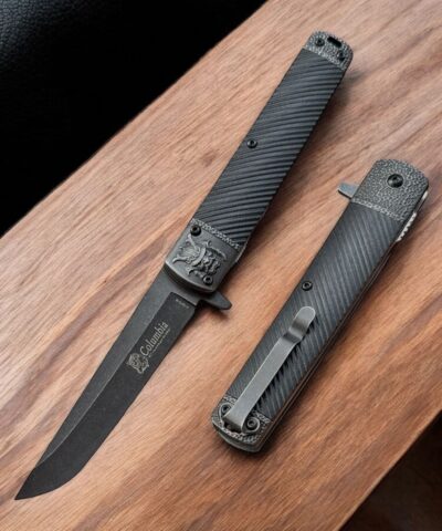 Columbia Company A3370-A Şeytan Figürlü Soft Kabze Kamp Çakısı