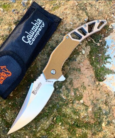 Alternative view of Columbia Company A3390-B Fixed Blade Brown Otomatik Kamp Çakısı