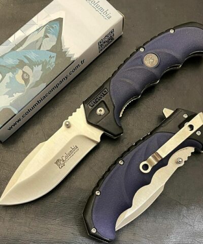 Columbia Company FST-4006-A Blue Kamp Çakısı