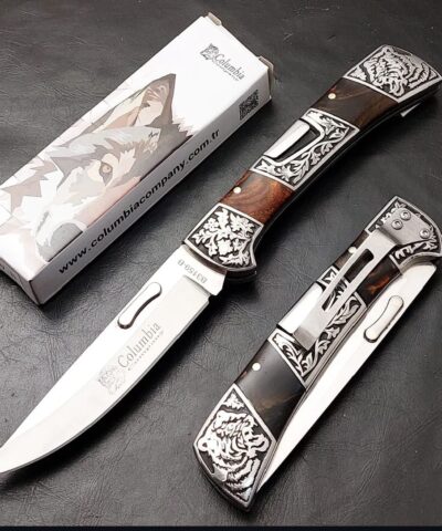 Columbia Company İşlemeli A3159B Kamp Çakısı