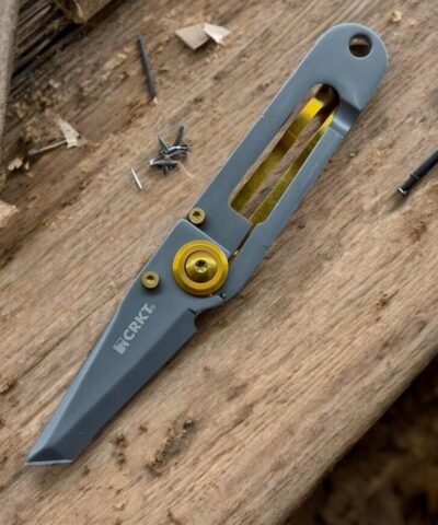 Crkt 5500 Mini Gold Titayum 14 Cm Kamp Çakısı
