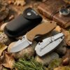 Crkt 6077-Br Brown Tüy Kamp Çakısı