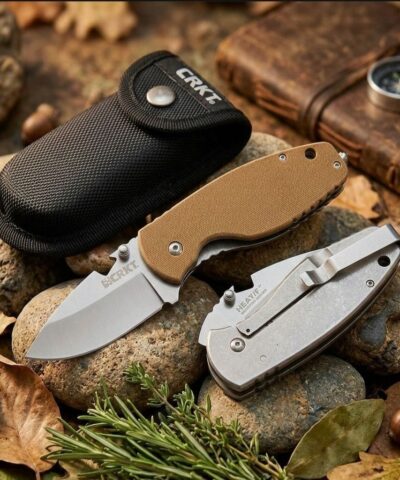 Crkt Heat 3329-Brown Kamp Çakısı