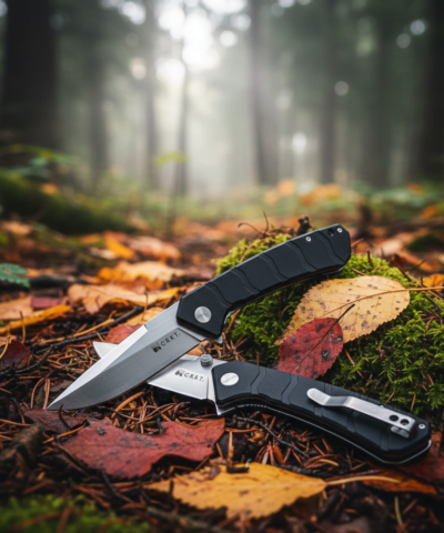 Crkt Hops Bugs WD-035 Soft Kabze Otomatik Kamp Çakısı