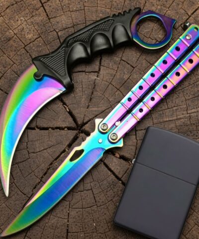 Cs Go Karambit Ve Kelebek Çakmak Hediyeli Kamp Seti