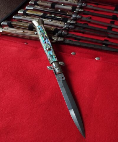Frank Beltrame Limited Edition 28 Cm Paslanmaz İsveç Damascus İtalyan Stiletto