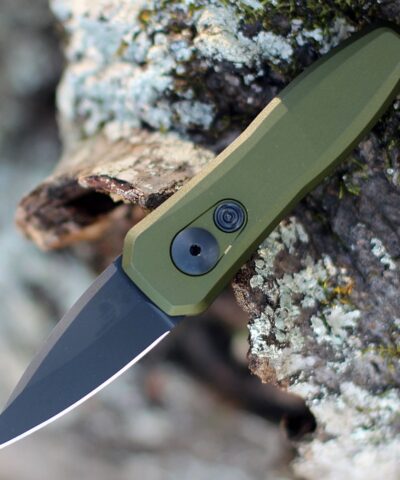 Haps Bugs 7500Grn Haki Launch Mini Otomatik Kamp Çakısı